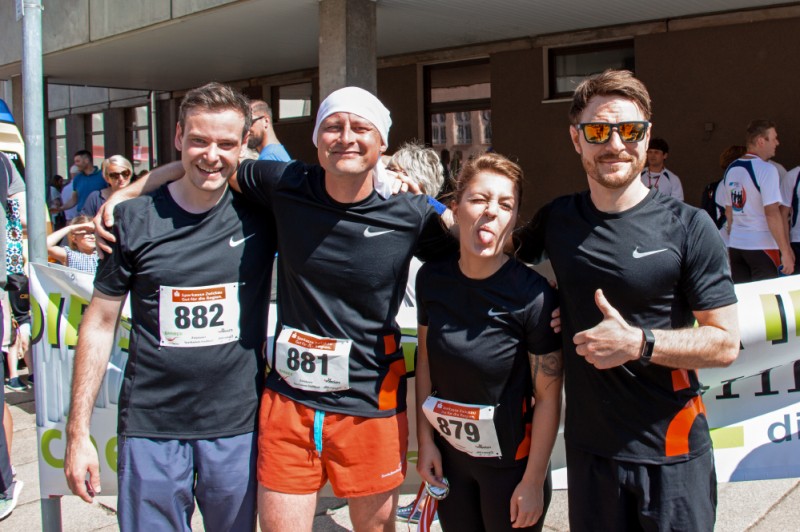 Das immer noch junge, aber nicht mehr ganz so frische Sportlerteam