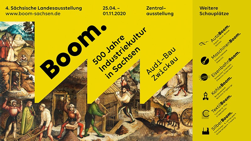 Erstellung von Ausstellungsmaterialien für die 4. Sächsische Landesausstellung