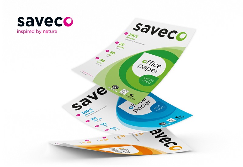 SAVECO steht für umweltschonende Office-Produkte